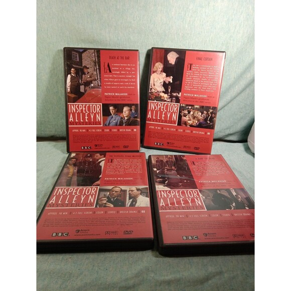 4Set Inspector Alleyn  mysteries from Acorn Media - Picture 2 of 2